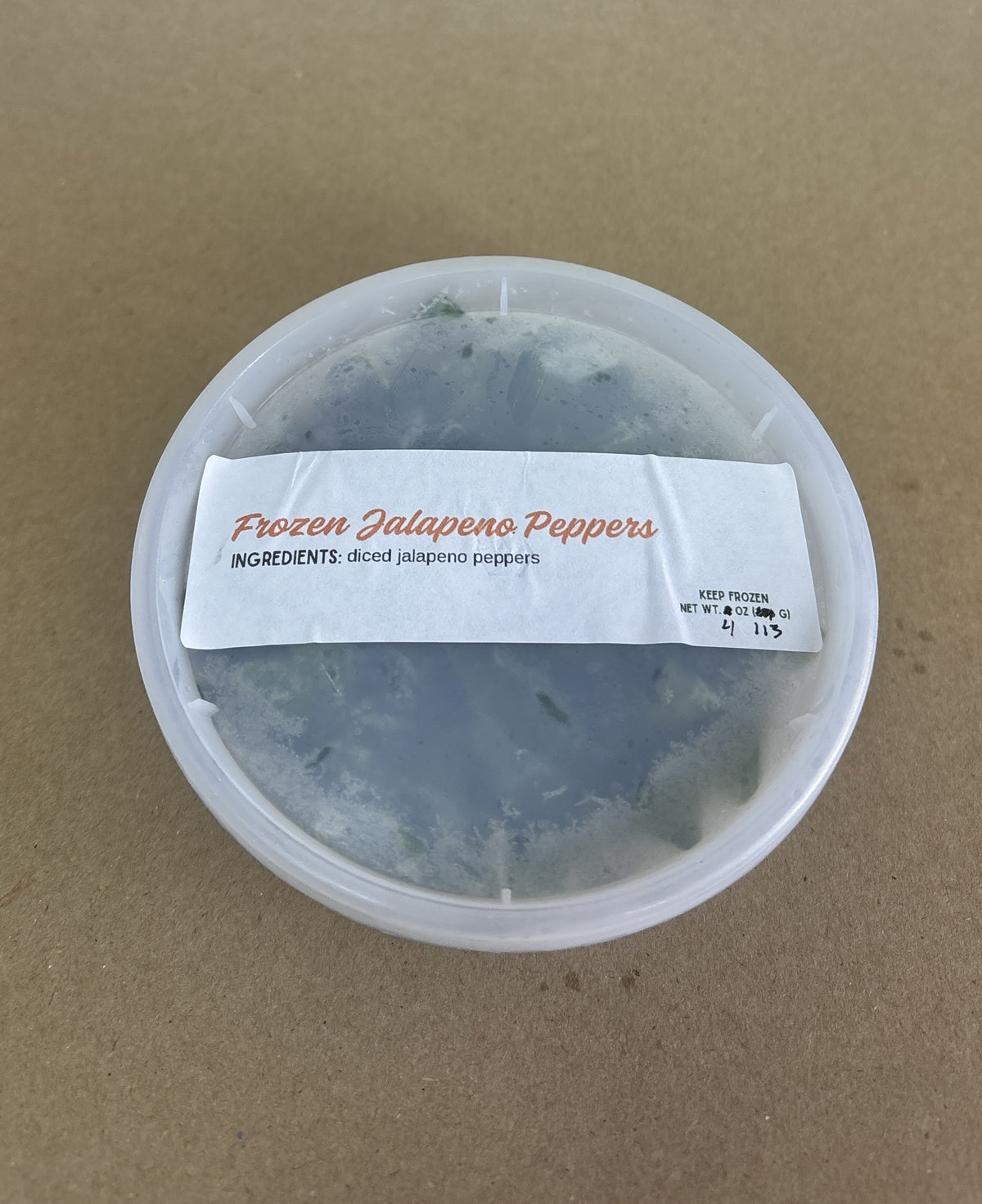 Frozen Jalapeño Peppers - WB
