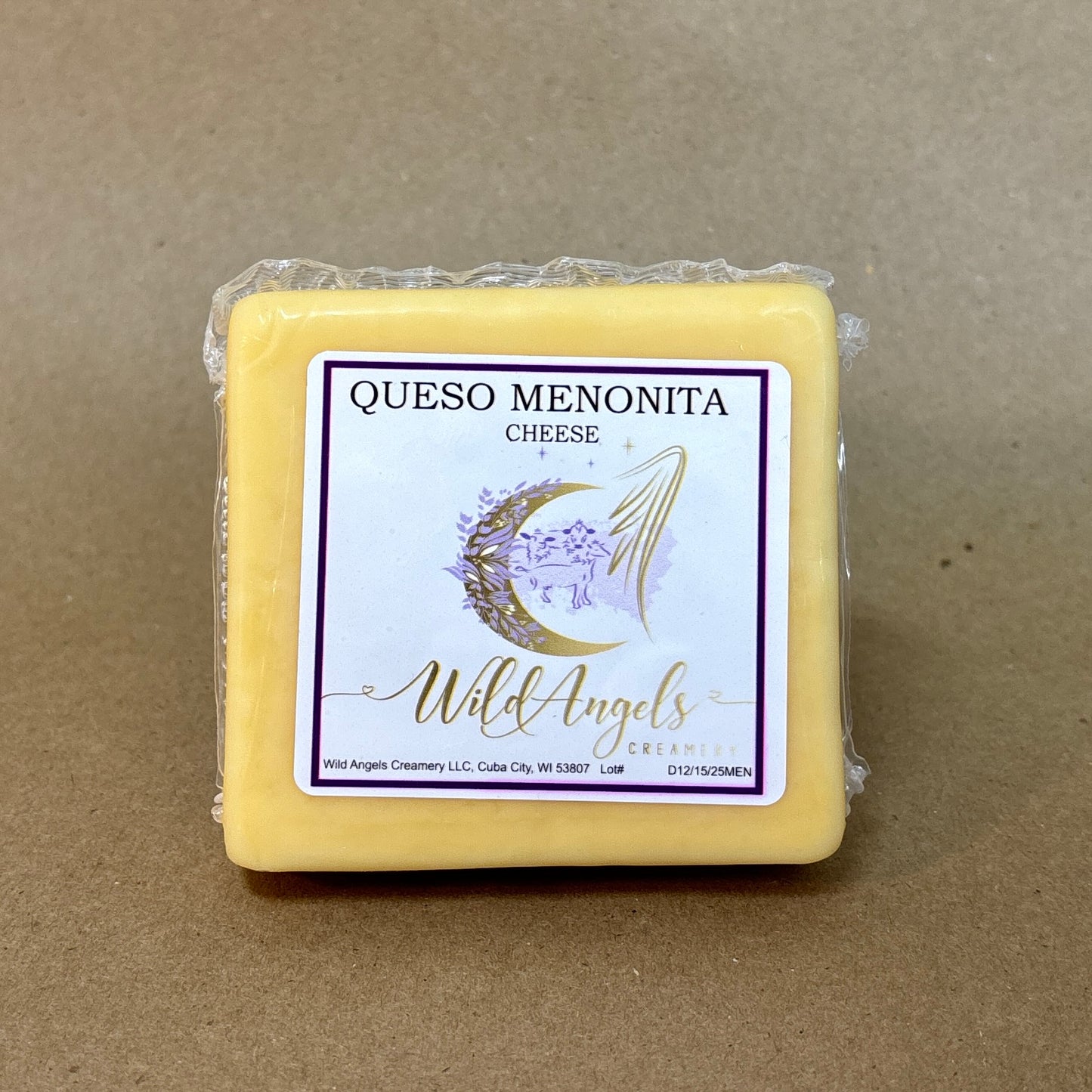 Queso Menonita 8oz block - WAC