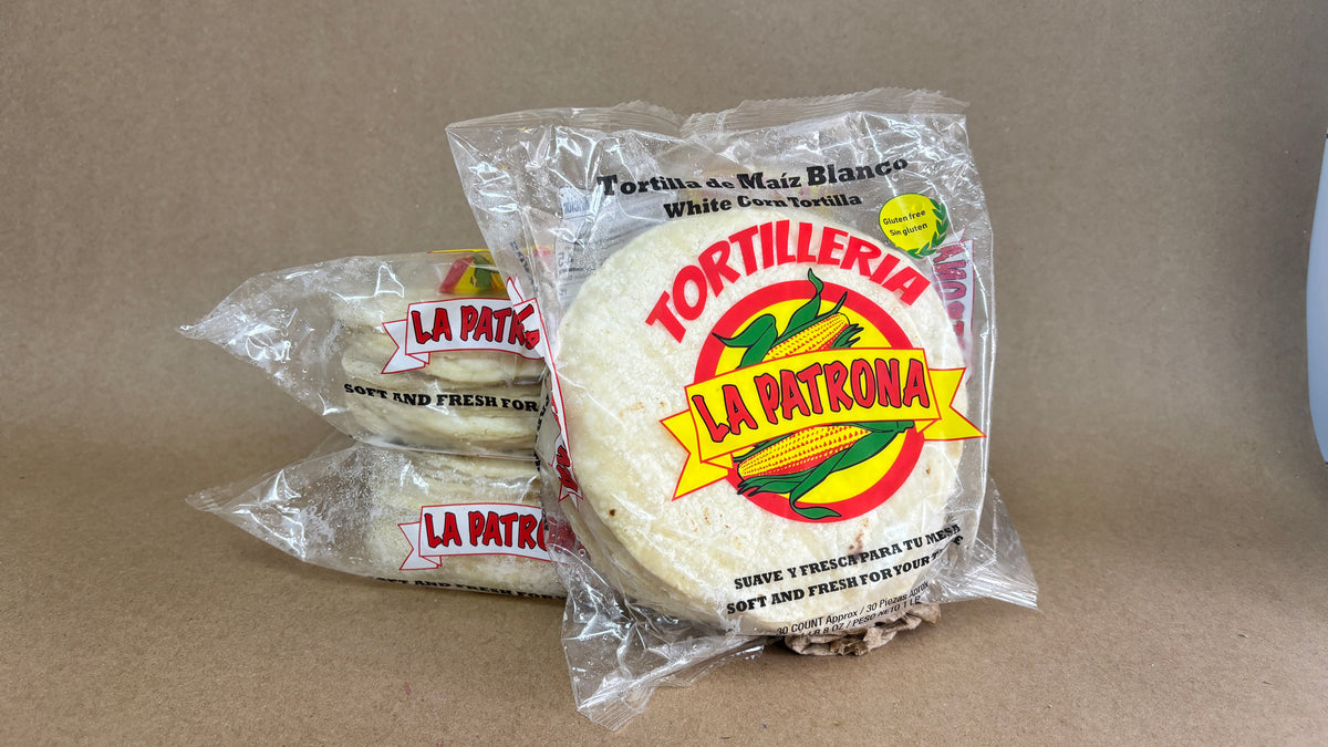 White Corn Tortillas - LPT