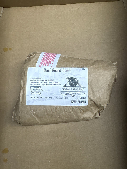 Beef Round Steak - MWBB