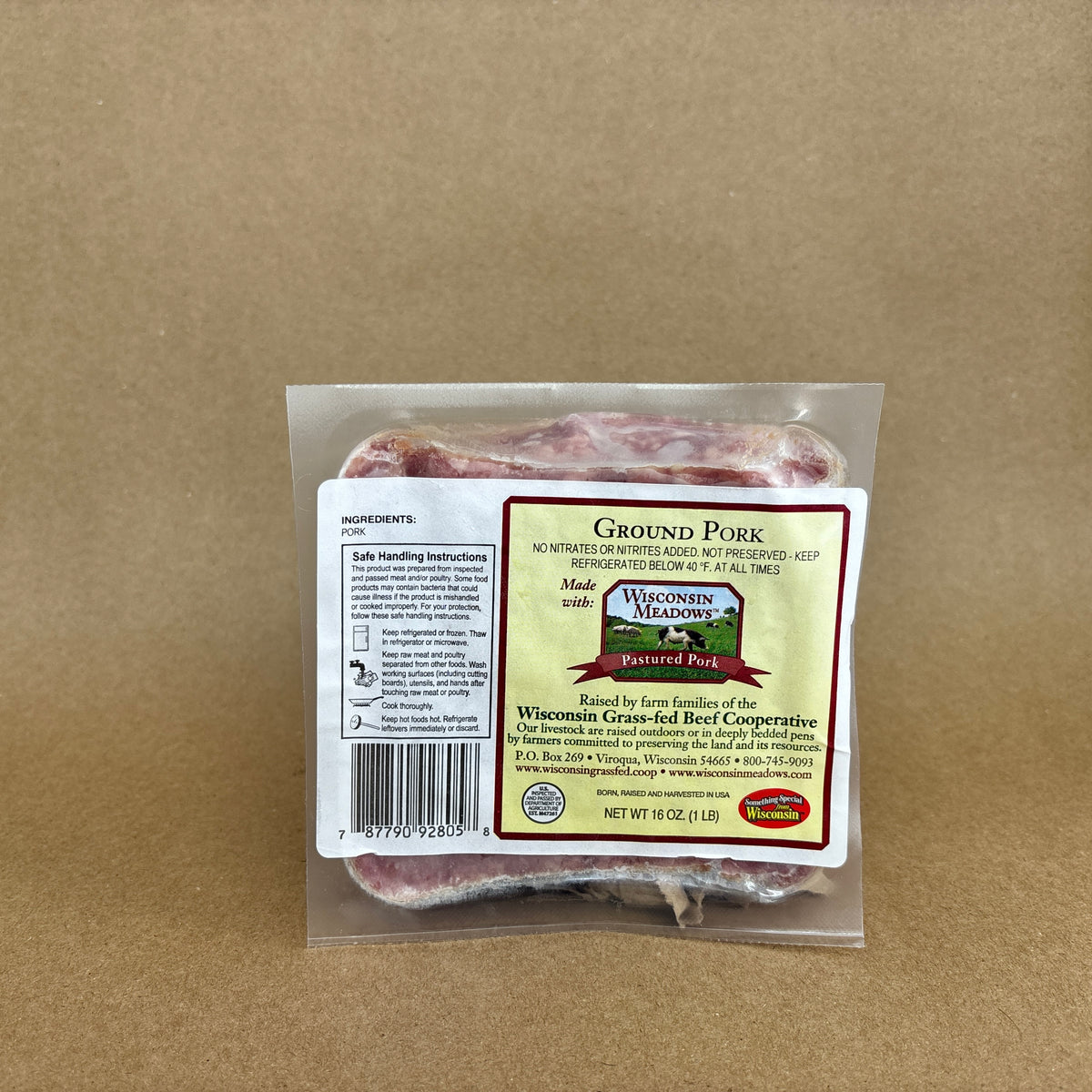 Ground Pork 1lb - WM