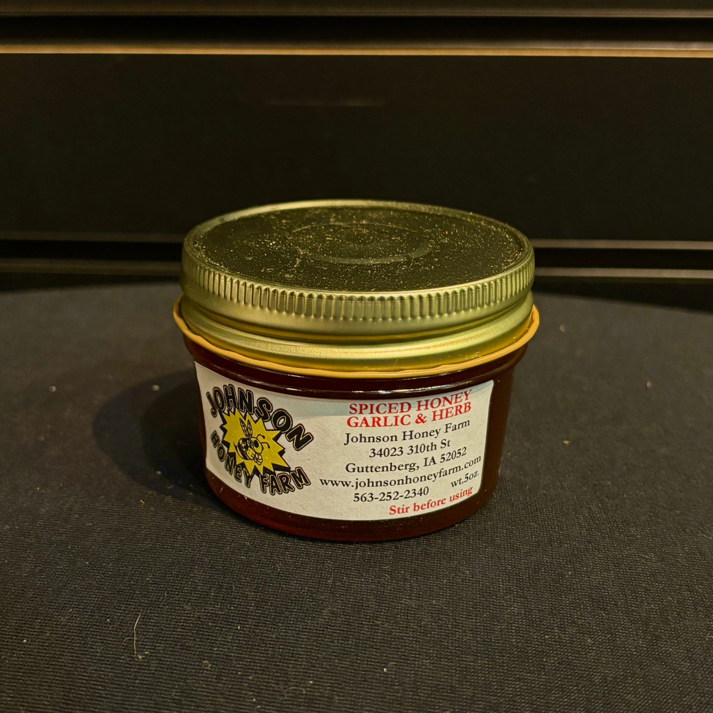 Spiced Honey - 5oz Half Pint Jar