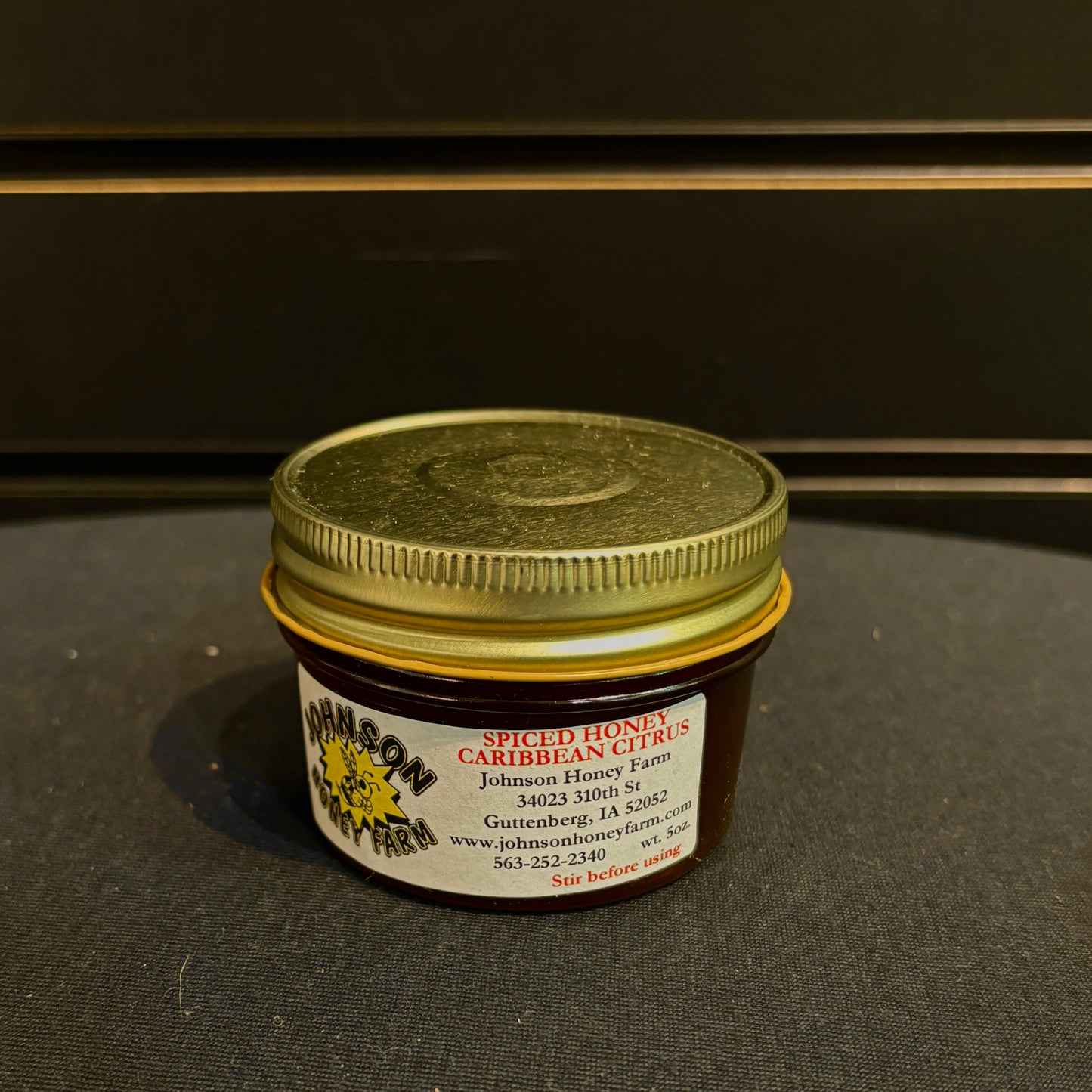 Spiced Honey - 5oz Half Pint Jar