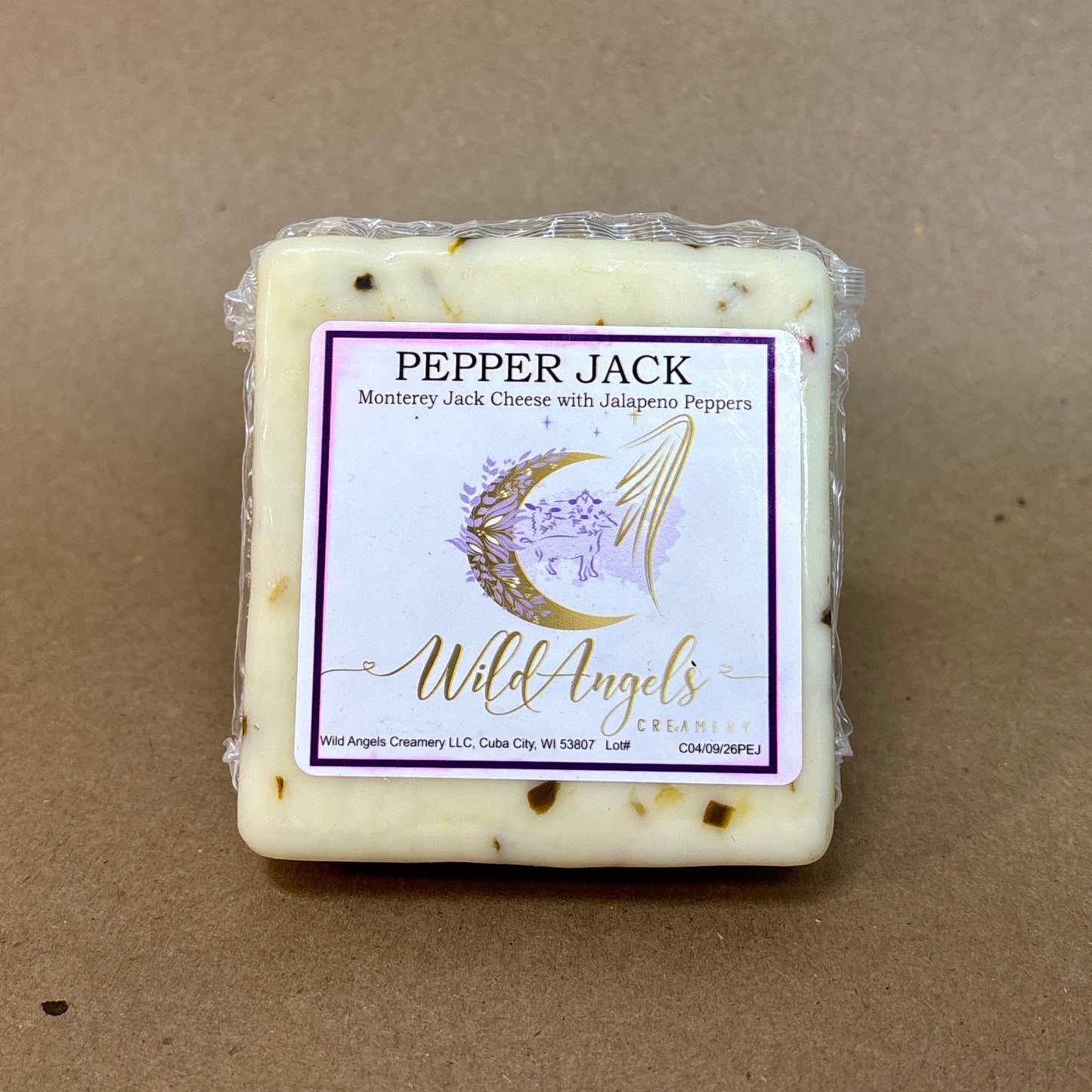 Pepper Jack 8oz block - WAC