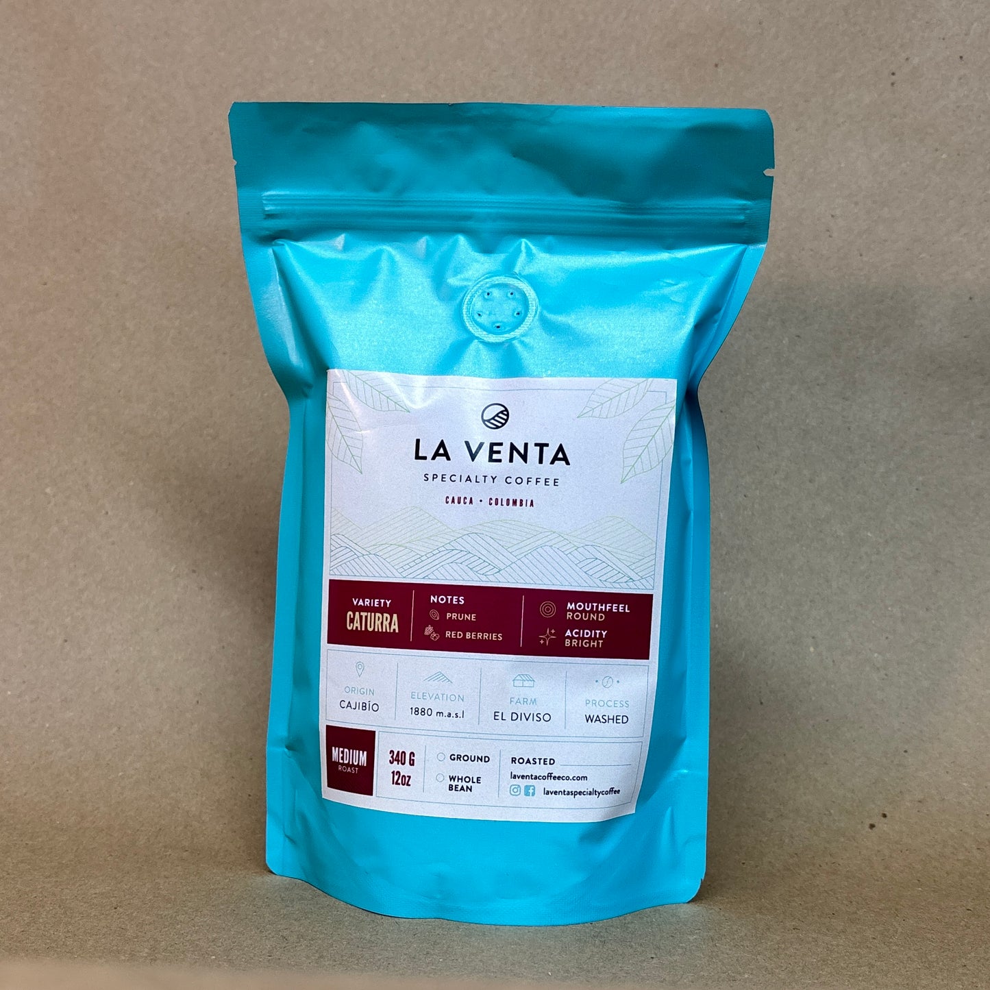 Coffee Beans - Caturra Prune & Green Apple  - LVC
